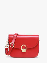 Sac Bandoulire Altair Cuir Etrier Rouge altair EALA081M