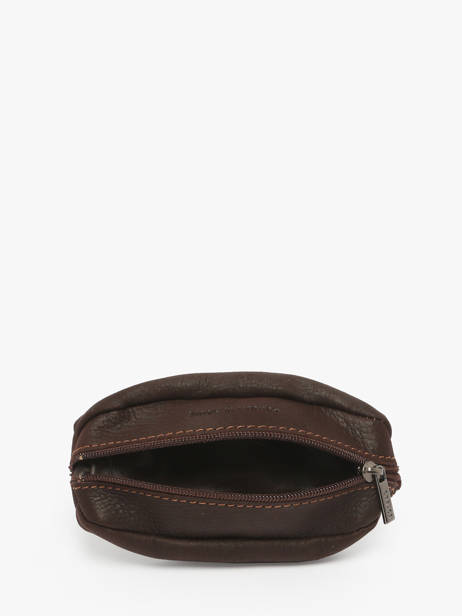 Porte-monnaie Oil Cuir Etrier Marron oil EOIL041 vue secondaire 2